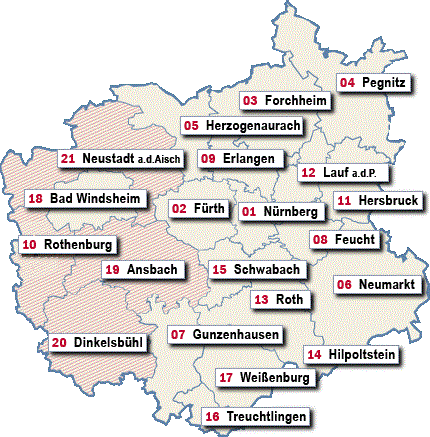 Verbreitungskarte - nordbayern.de