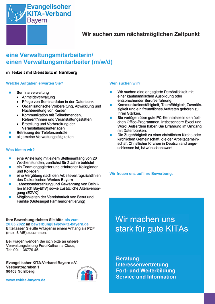 Evangelischer KITA-Verband Bayern