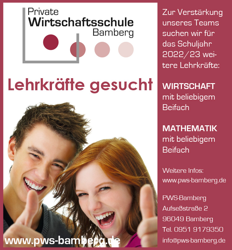 Lehrkräfte gesucht