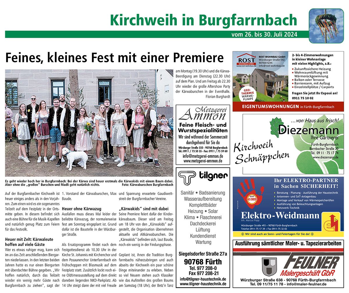 Kirchweih-Burgfarrnbach