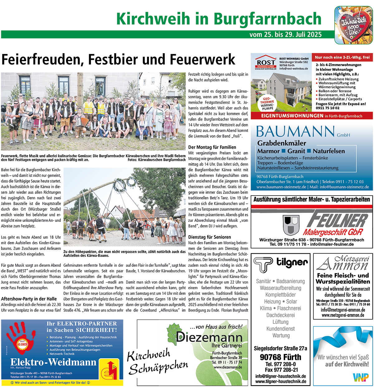 Kirchweih-Burgfarrnbach
