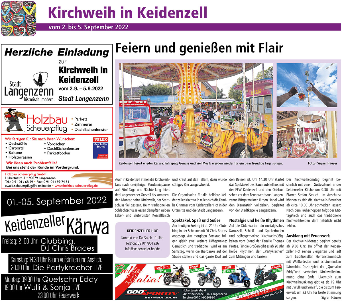 Kirchweih Keidenzell