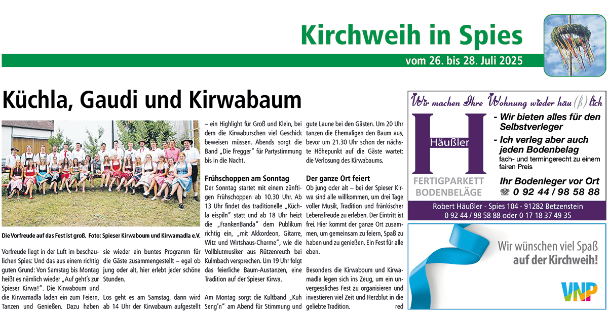 Kirchweih-Spies